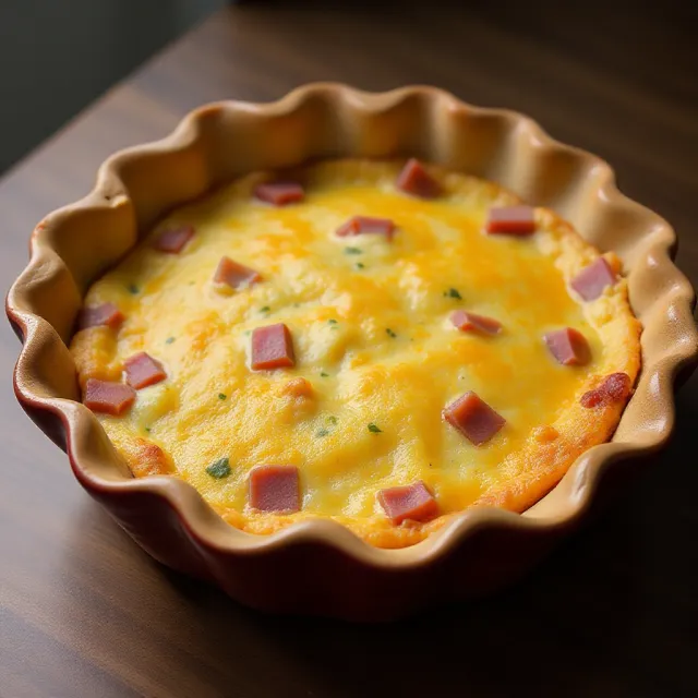 Ham and Cheese Omelet Casserole
