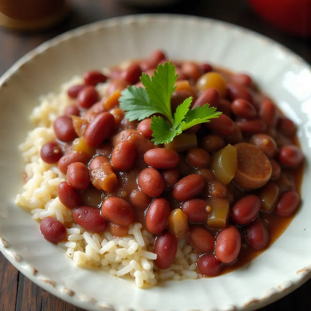 Authentic New Orleans Red Beans and Rice