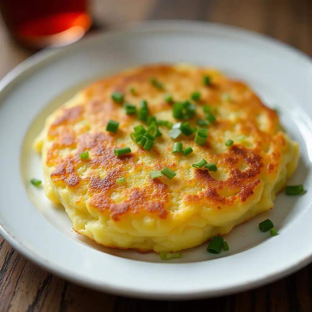 Crispy Mashed Potato Pancake