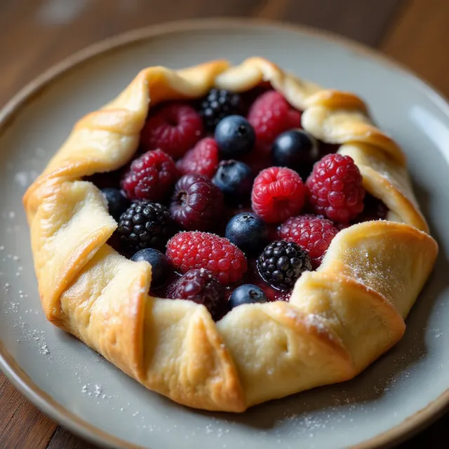 Mixed Berry Crostata
