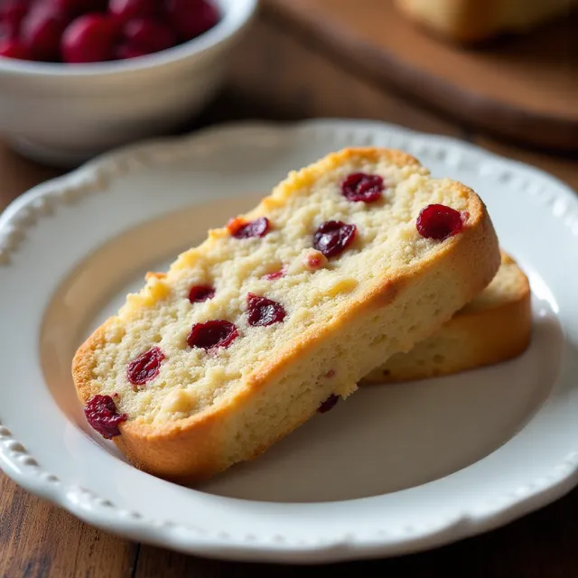 Cranberry Almond Biscotti