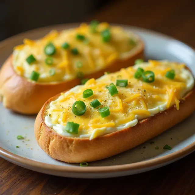 Stef's Super Cheesy Garlic Bread