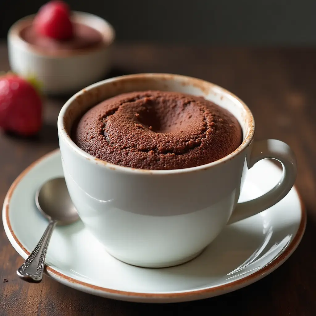 Easy Microwave Chocolate Mug Cake