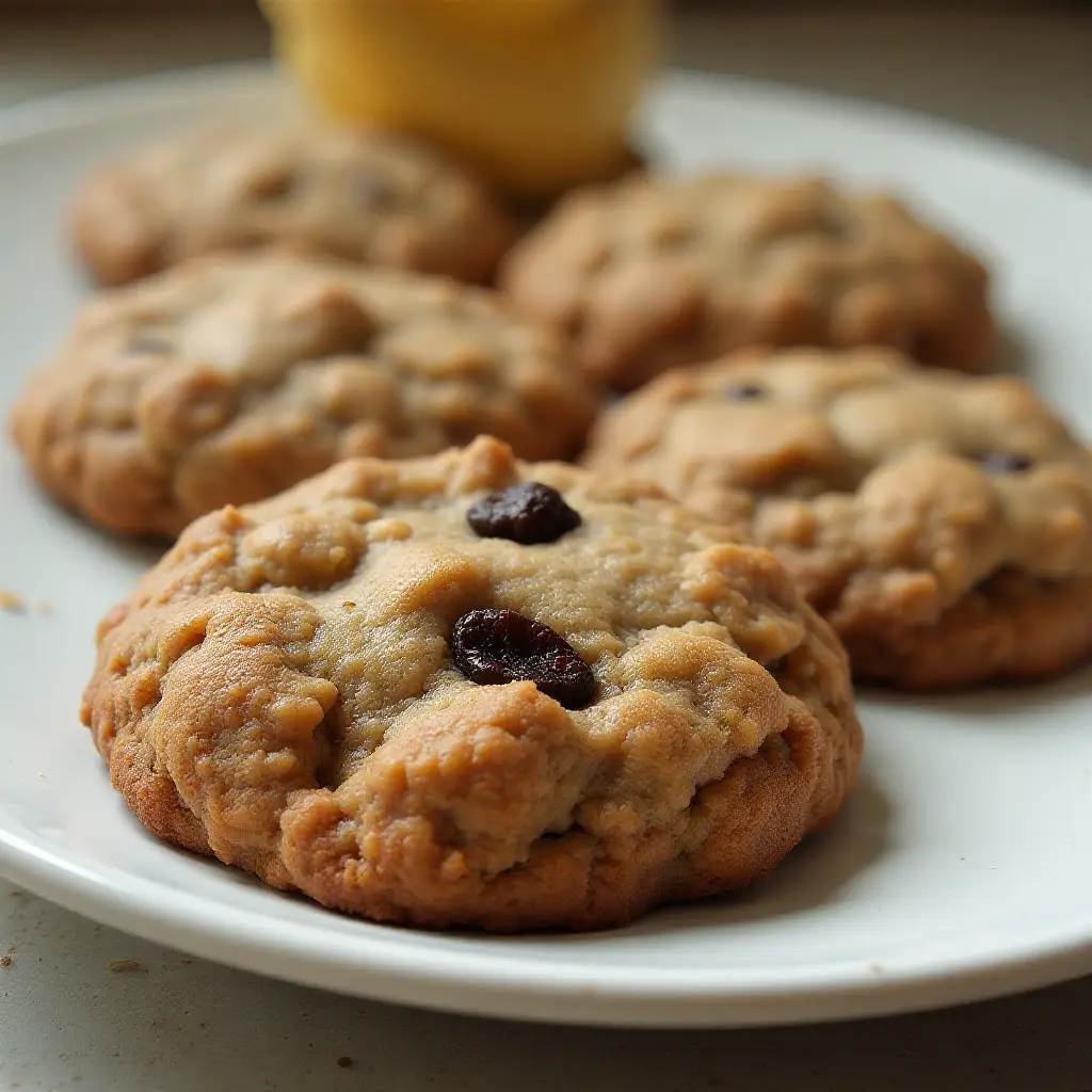 3-Ingredient Banana Oatmeal Cookies