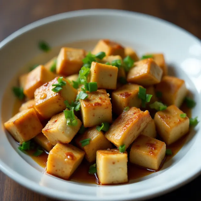 Garlic Ginger Tofu