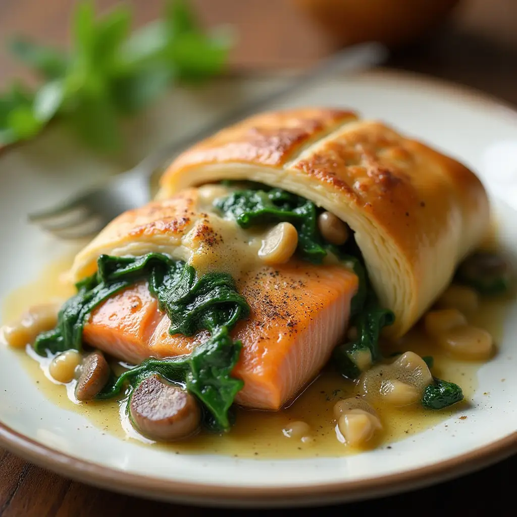 Salmon en Croûte