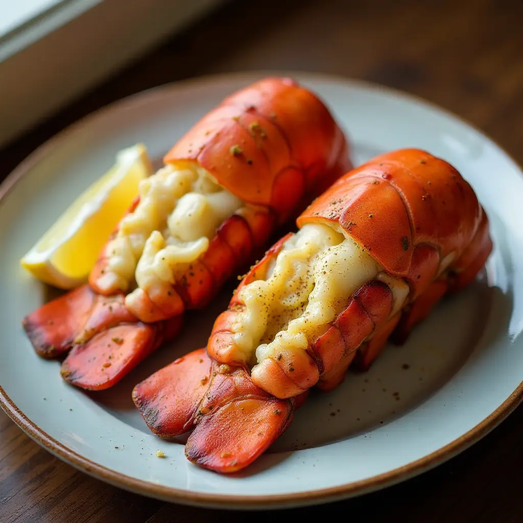 Broiled Lobster Tails