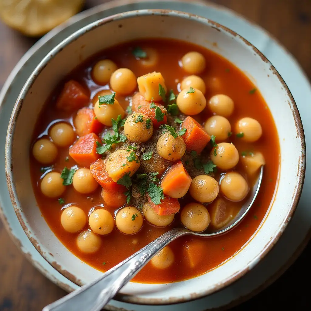 Pasta e Ceci (Italian Chickpea and Pasta Stew)