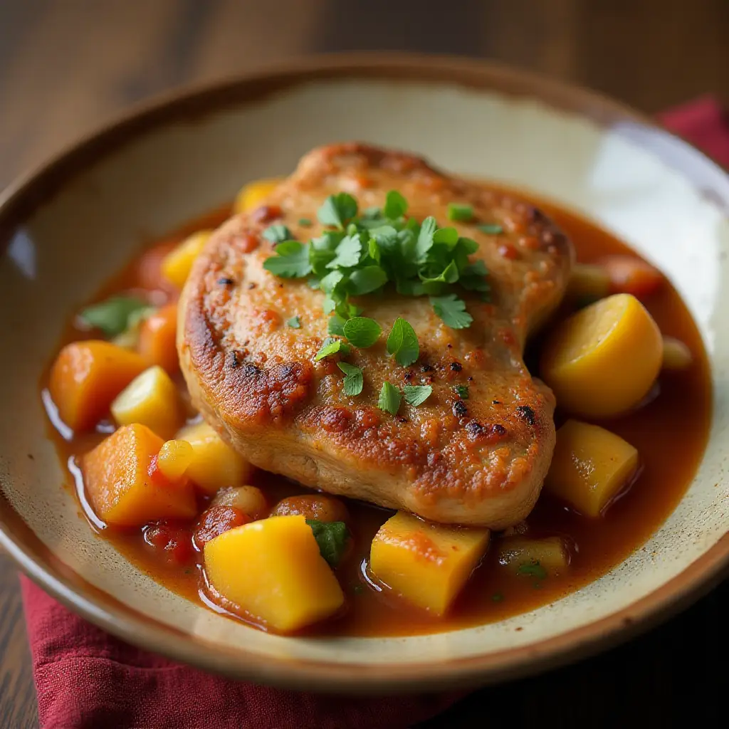 Pork with Squash (Calabacita con Puerco)