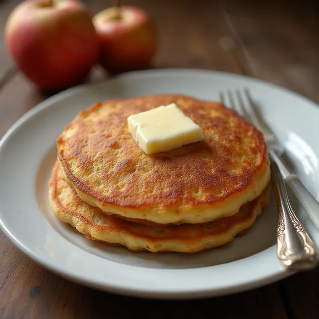 Apple Fritter Pancakes