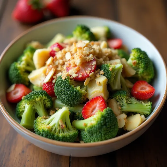 Broccoli Strawberry Salad