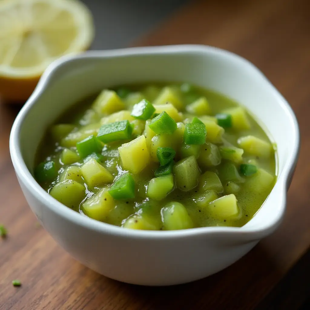 Tomatillo-Kiwi Salsa