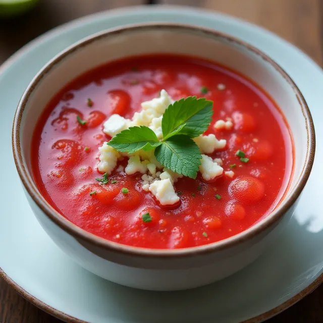 Summer Watermelon Gazpacho