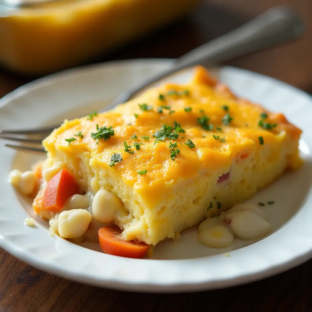 Quick Microwave Frittata Casserole