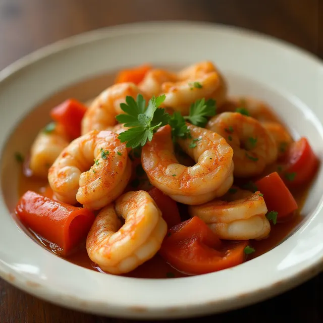 Shrimp Fajitas