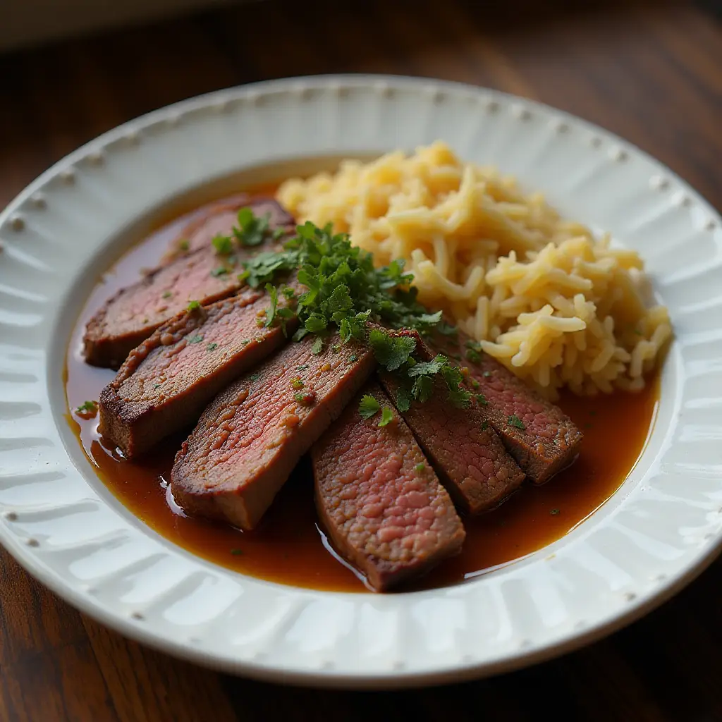 Bistec Encebollao