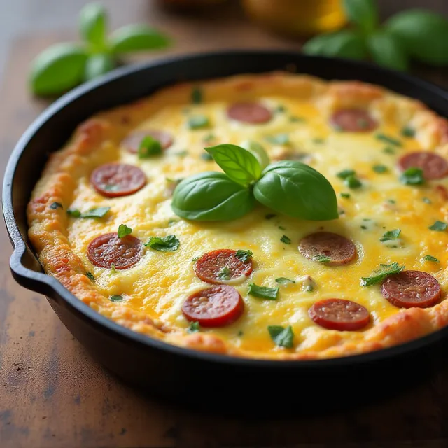 Smoked Sausage Frittata