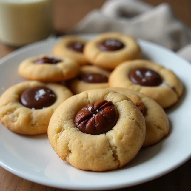Salted Caramel Chocolate Pecan Cookies
