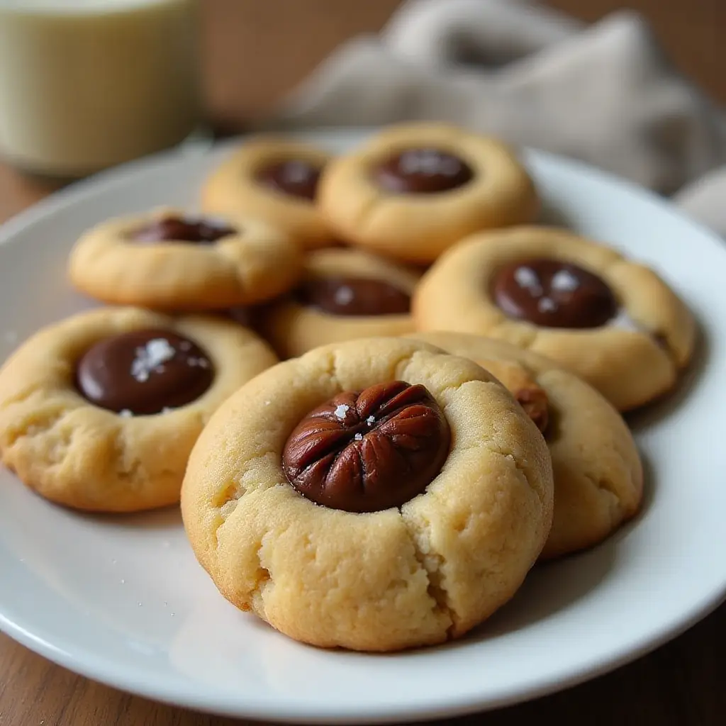 Salted Caramel Chocolate Pecan Cookies
