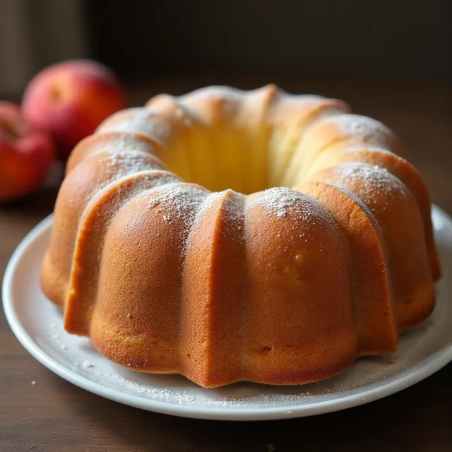 Peach Pound Cake