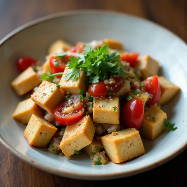 Salad Tahu Jepang