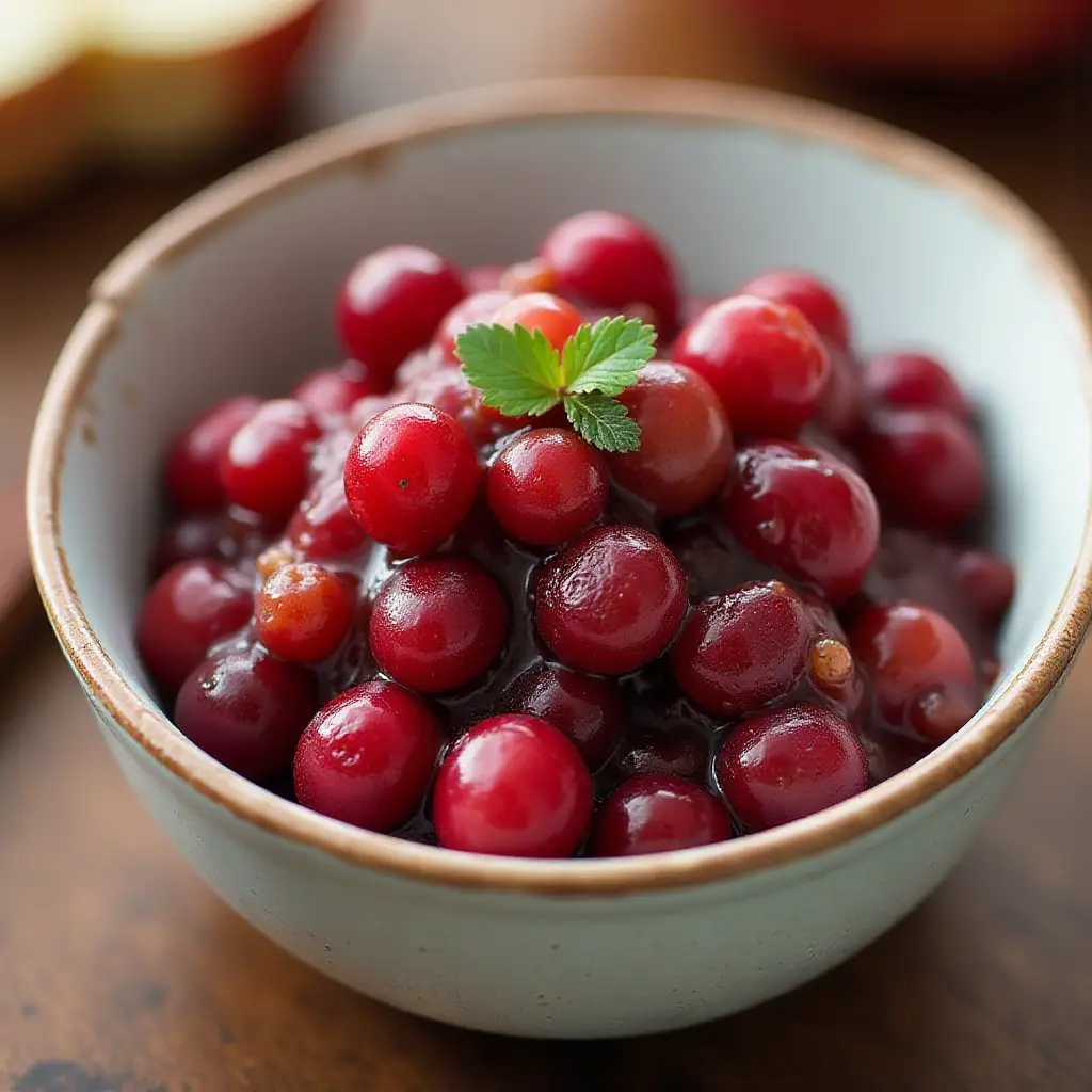 Spiced Cranberry Apple Chutney Recipe