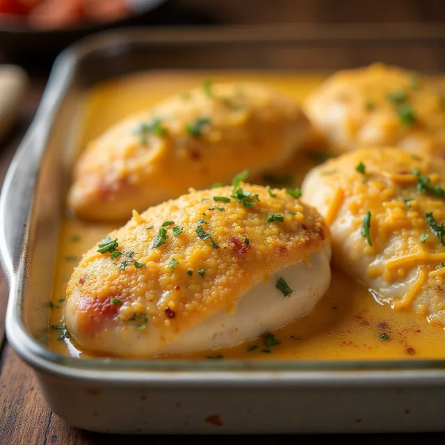 Easy Oven-Baked Chicken Cordon Bleu