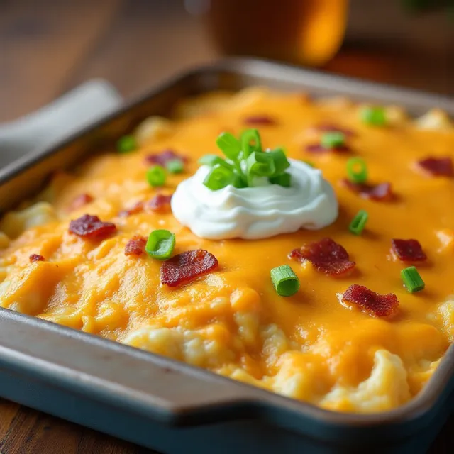 Loaded Chicken and Hash Brown Casserole