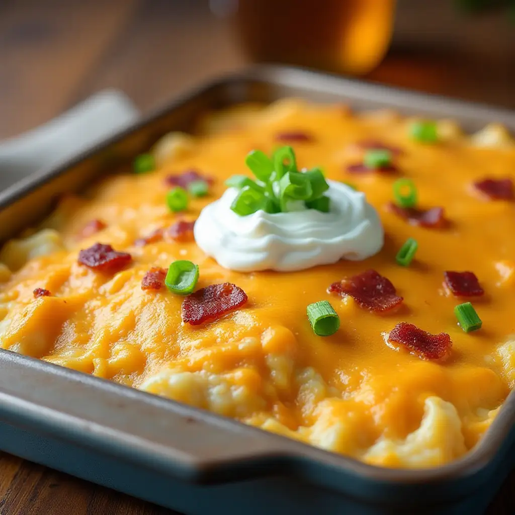 Loaded Chicken and Hash Brown Casserole