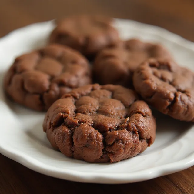 No Bake Chocolate Peanut Butter Cookies