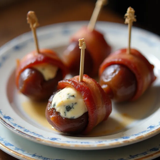 Bacon-Wrapped Dates