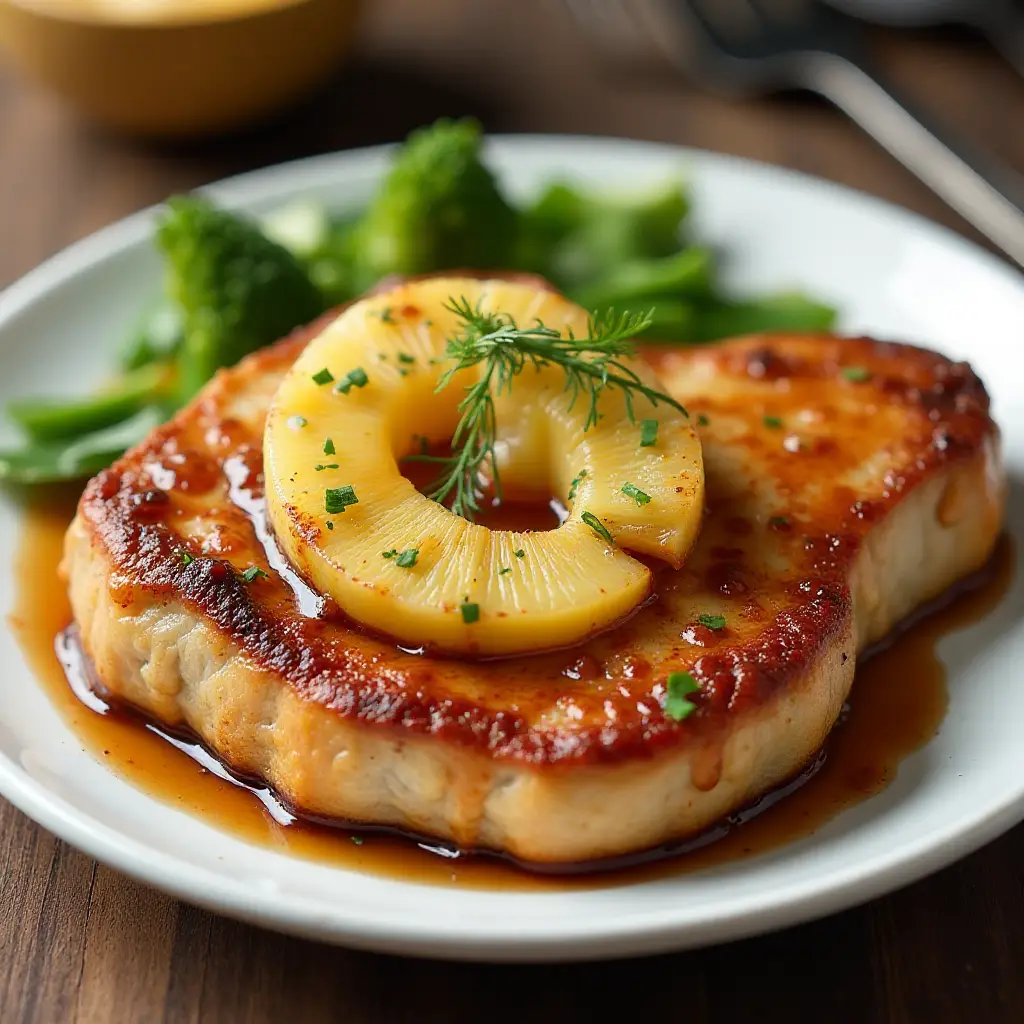 Instant Pot® Teriyaki-Pineapple Pork Chops