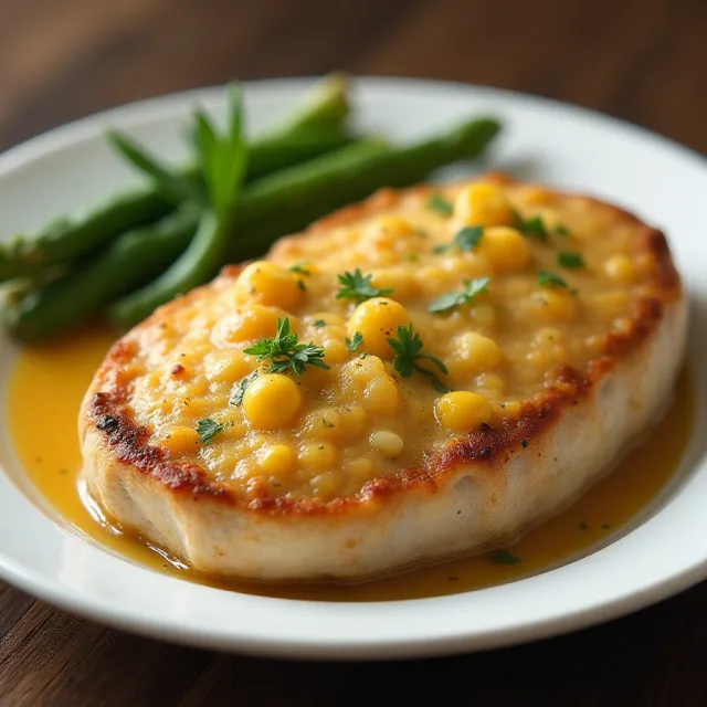 Baked Stuffed Pork Chops