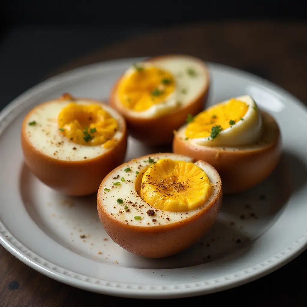 Smoked Eggs