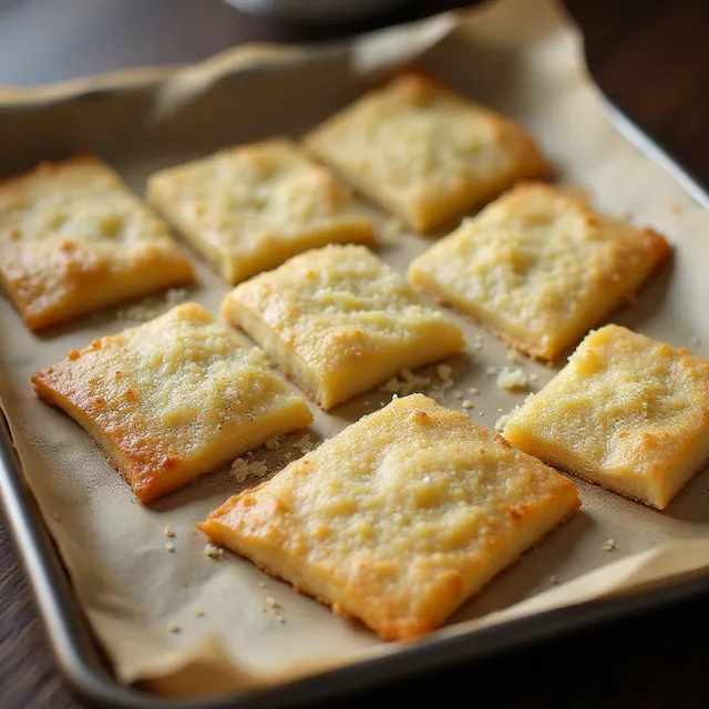 Truffle-Parmesan Phyllo Crackers
