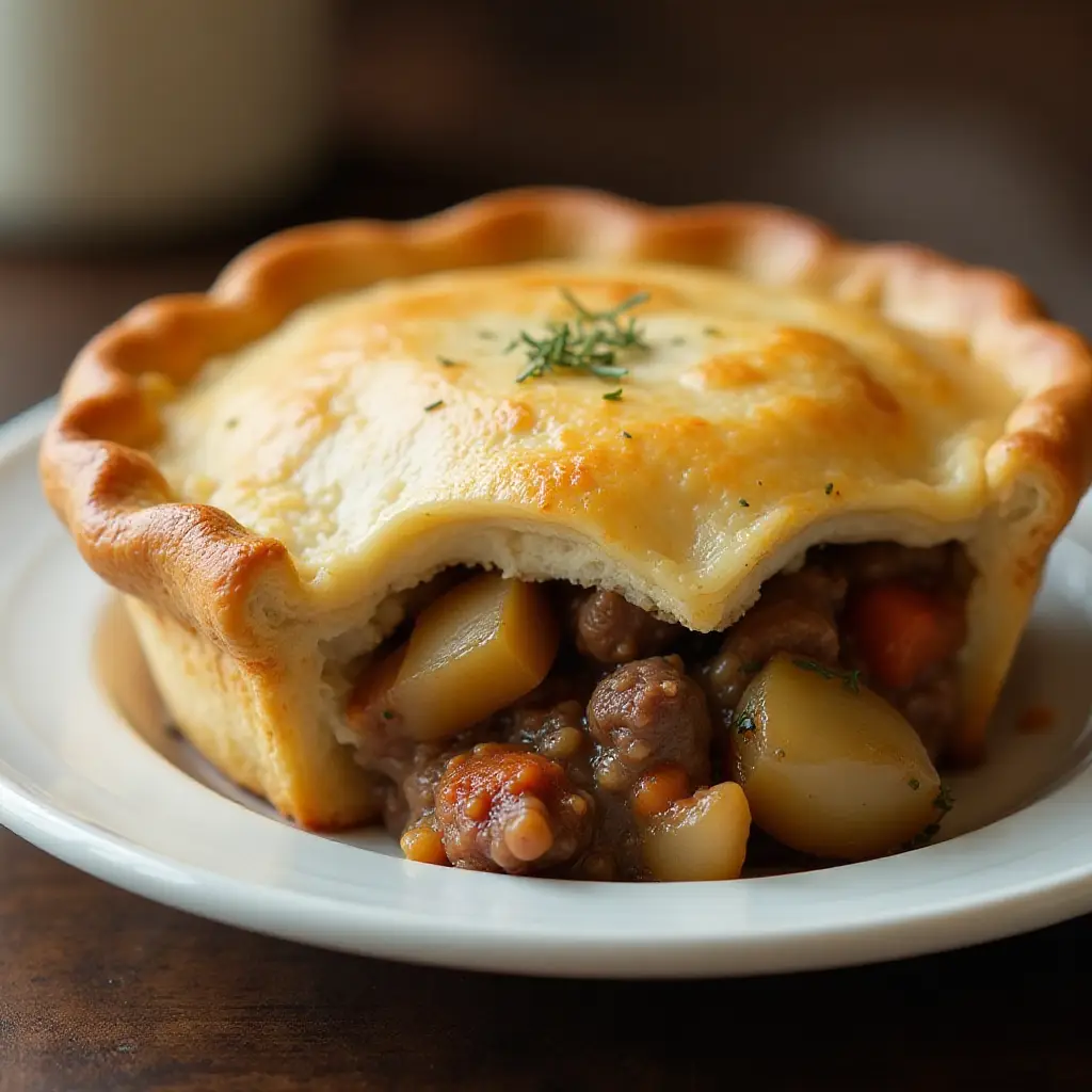 Steak and Potato Pie