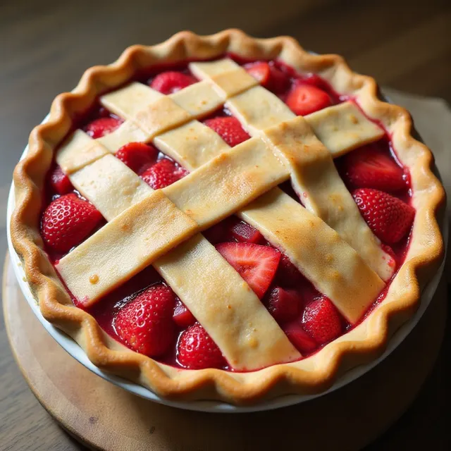 Buffalochef's Strawberry Rhubarb Pie
