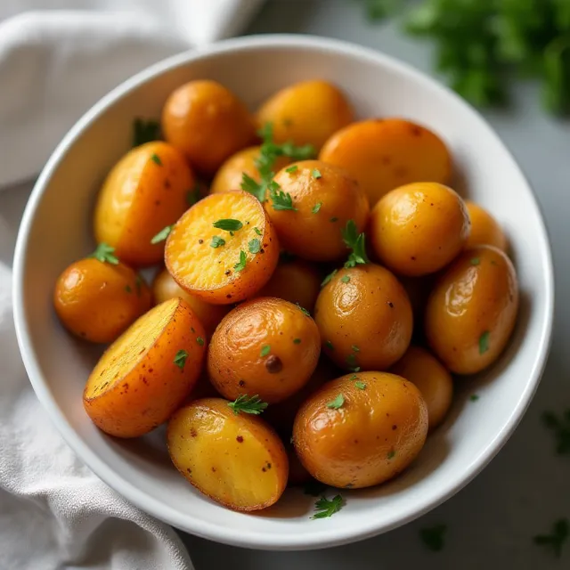 Air Fryer Fingerling Potatoes