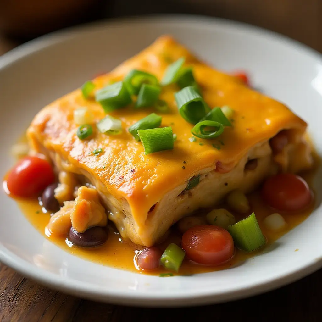 Chicken Fajita Bake