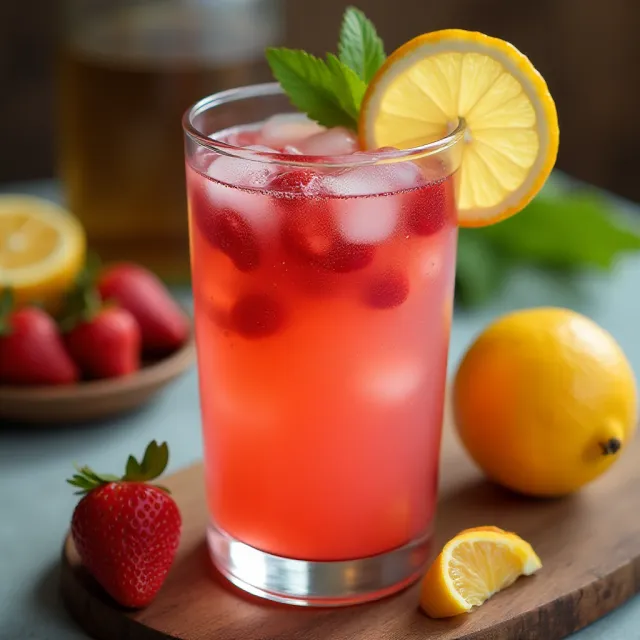 Rico's Passionate Pink Honey Lemonade