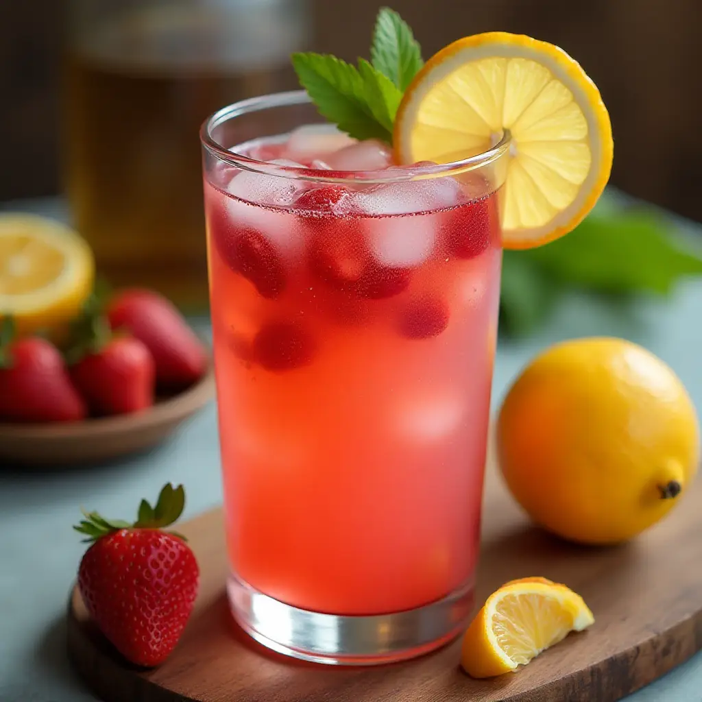 Rico's Passionate Pink Honey Lemonade