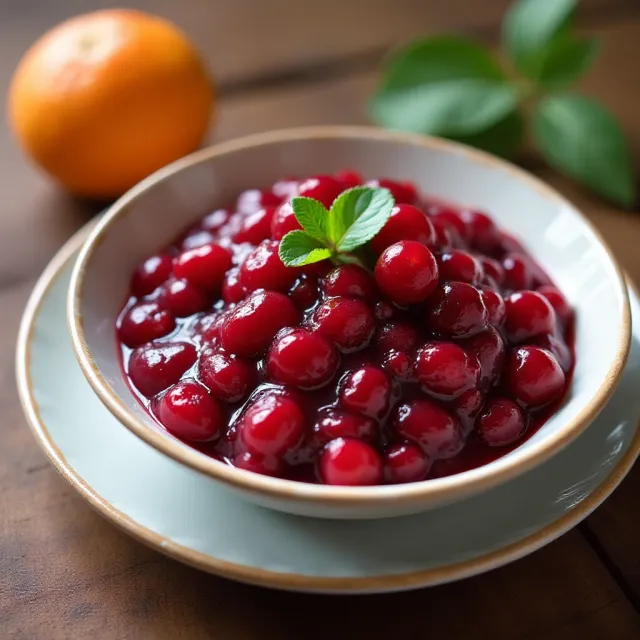 Tangerine-Cranberry Sauce