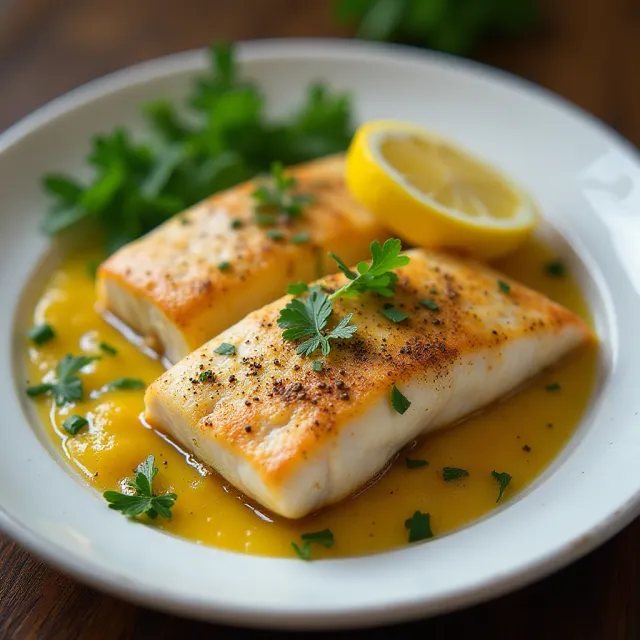 Lemon Pepper Cod