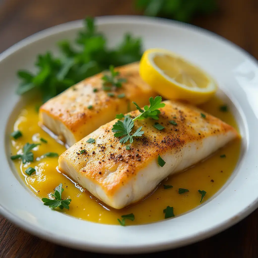 Lemon Pepper Cod