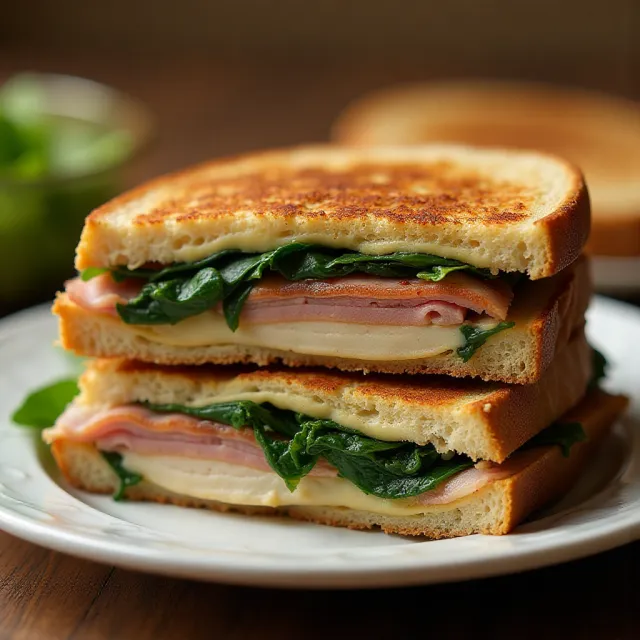 Turkey and Bacon Panini with Chipotle Mayonnaise