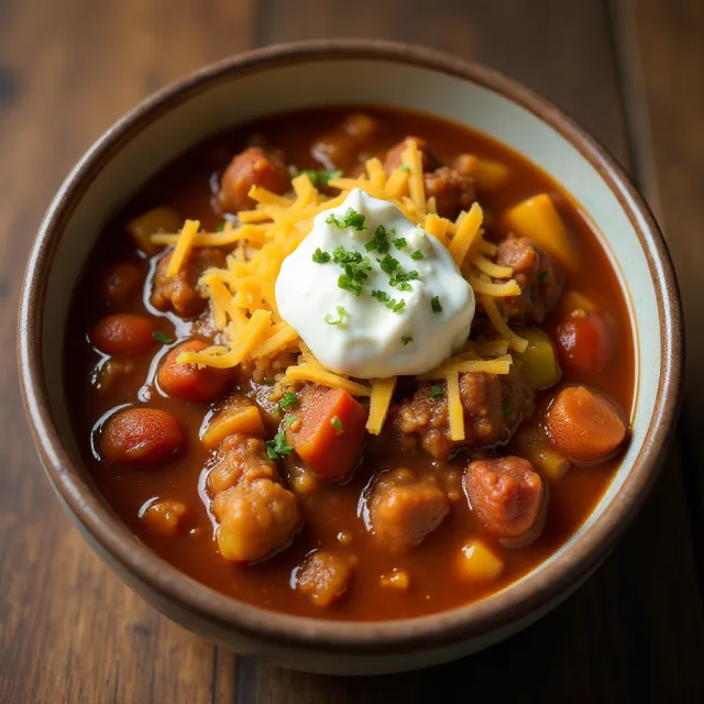 Pumpkin Turkey Chili