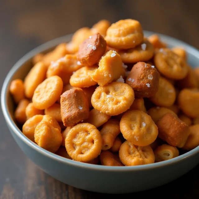Buffalo Pretzel Snack Mix