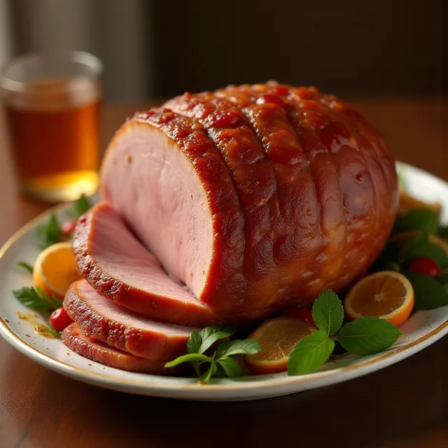 Tangy Honey-Glazed Ham