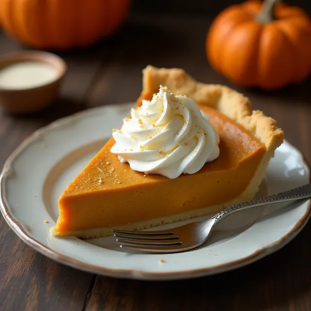 Pumpkin Tahini Pie