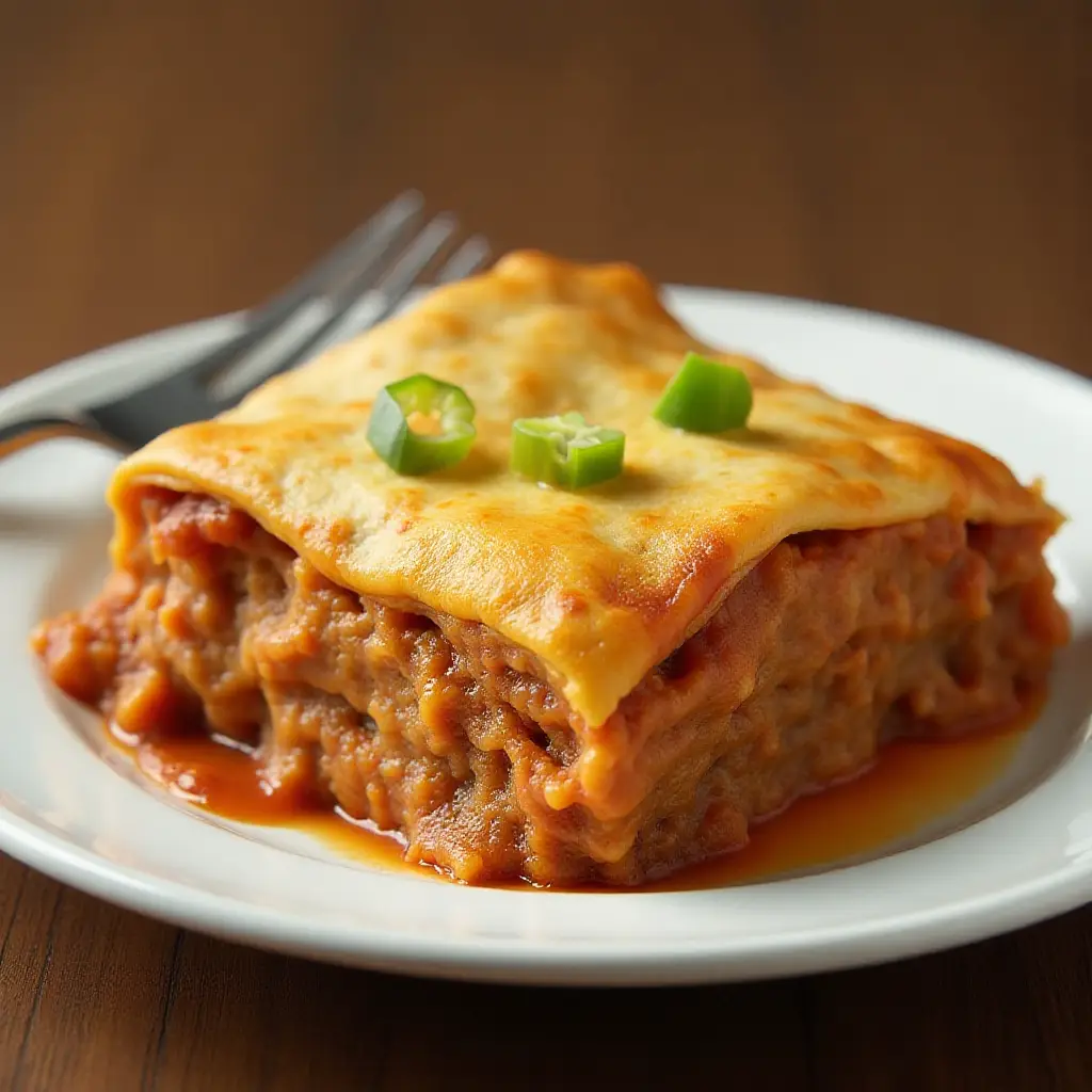Mexican Lasagna Lite